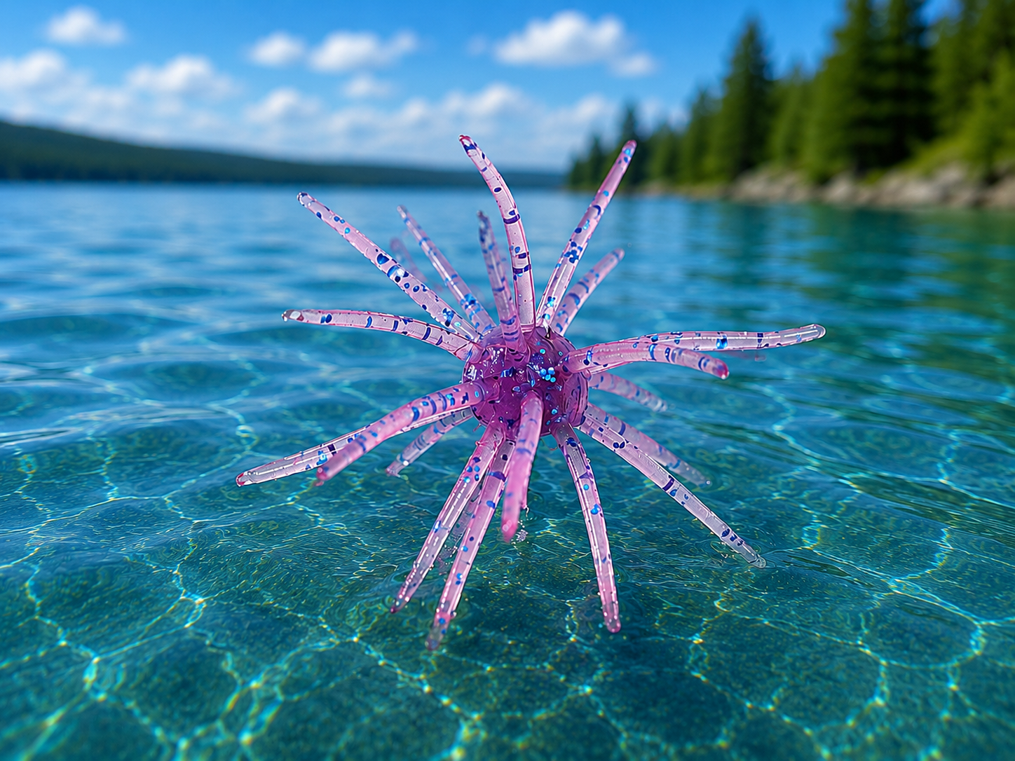 Micro Urchin 40mm (1.5") Crappie and Panfish Candy - 6 pack