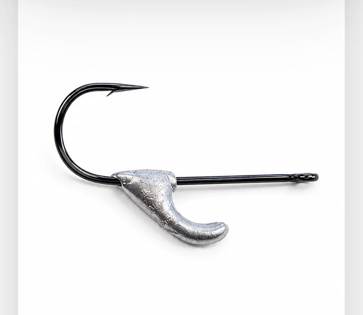 Single Weighted 4/0 Urchin Hooks (3 Pack) - Straight Shank - Clear Eye Jigs Co.
